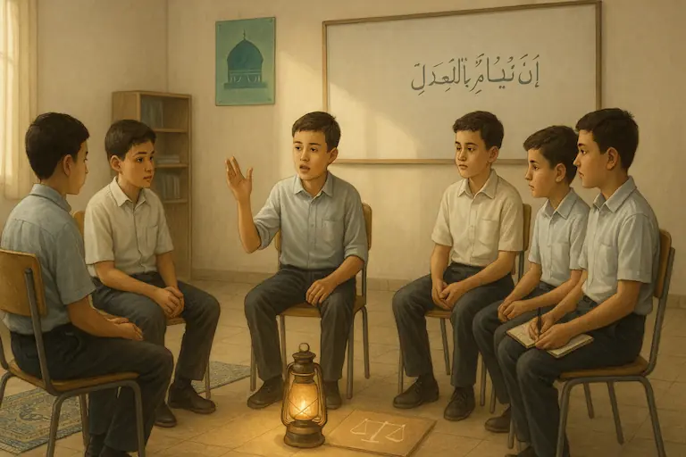 عدالت مهدوی از کلاس شروع می‌شود و به شهر می‌رسد.
