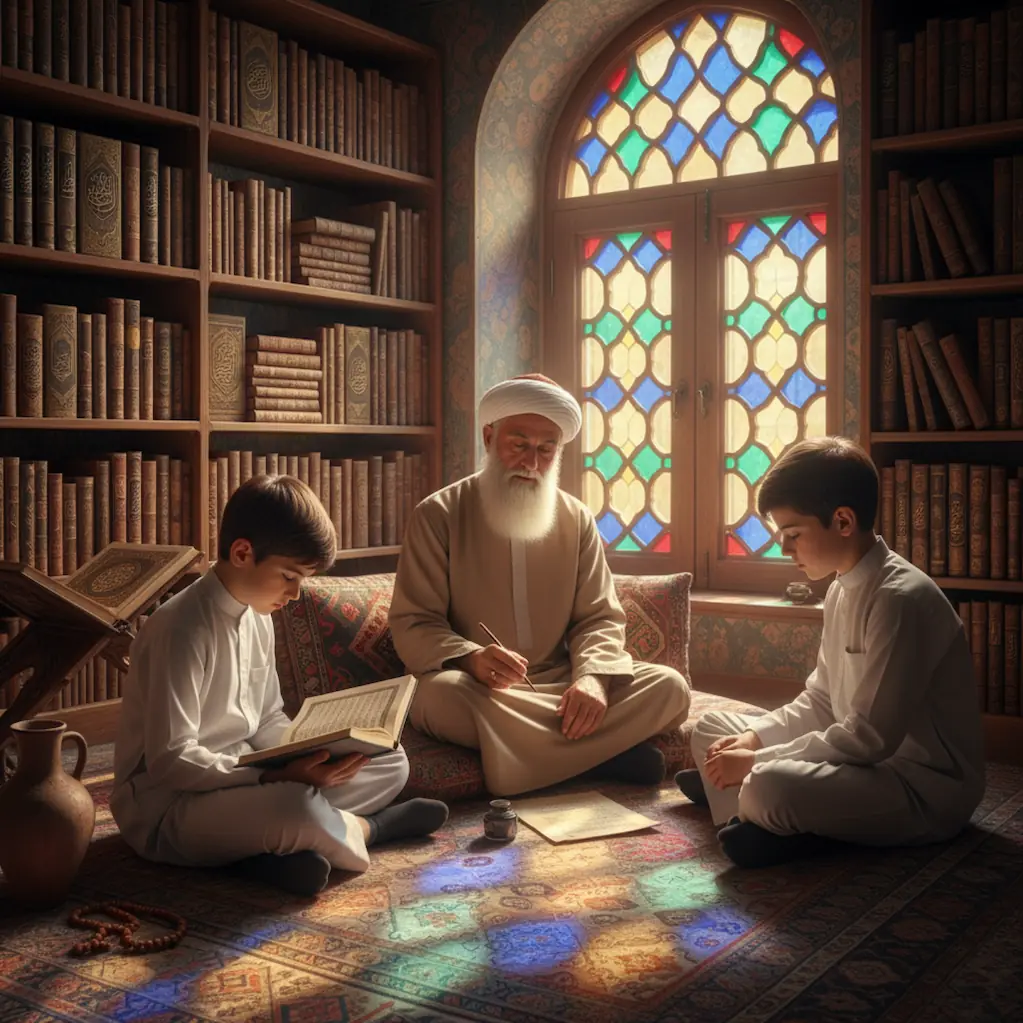 علم، هدف خلقت، آداب علم‌آموزی، مدرسه تعالی، سیر آموزشی، معارف دینی