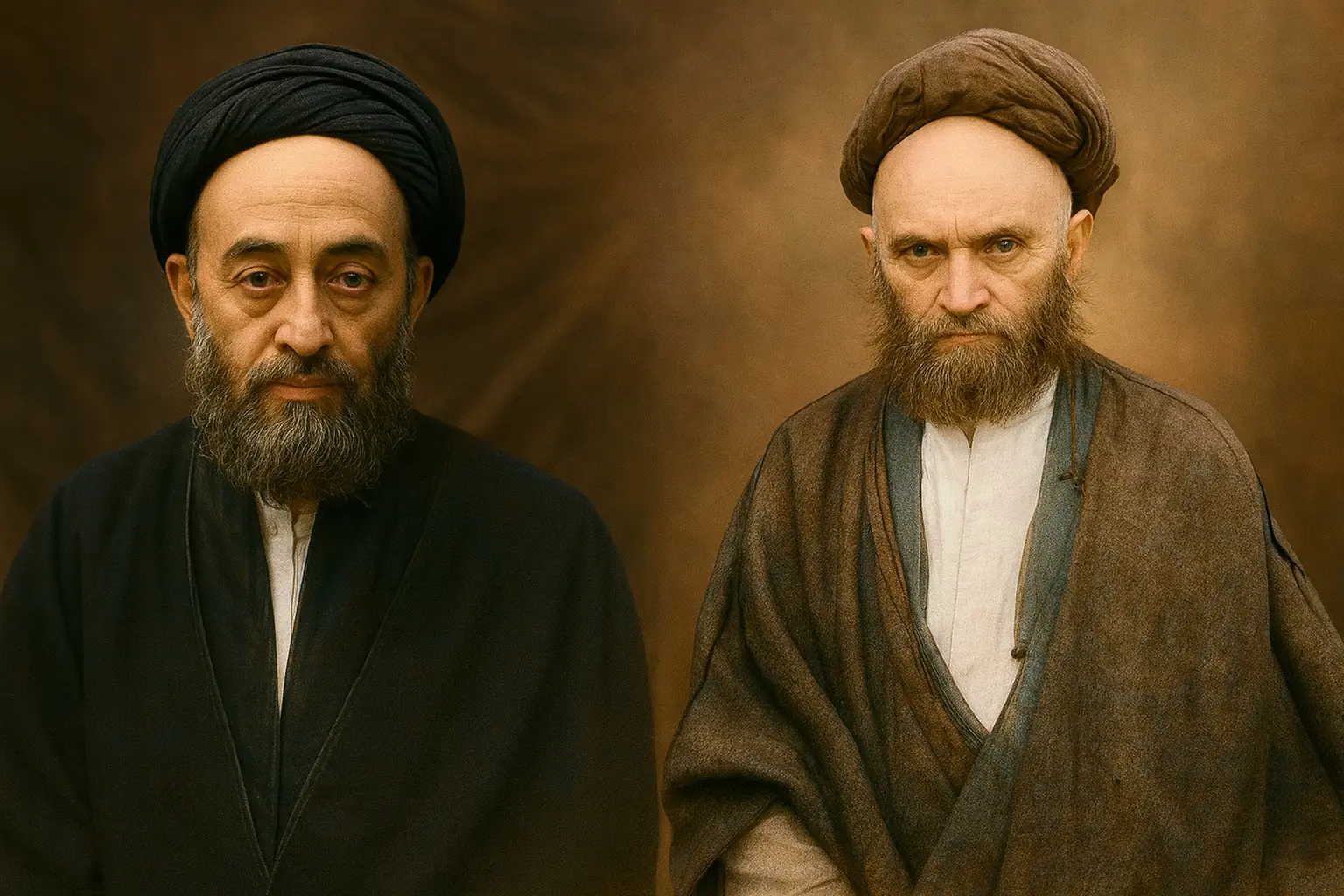 آیت الله سید علی آقا قاضی و علامه طباطبایی