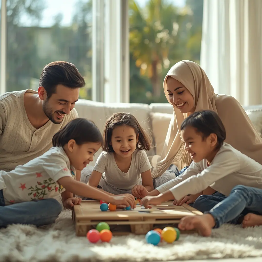 تجربه‌های خانوادگی، بازی واقعی کودک، کاهش وابستگی به موبایلfamily bonding, child play, real life engagement