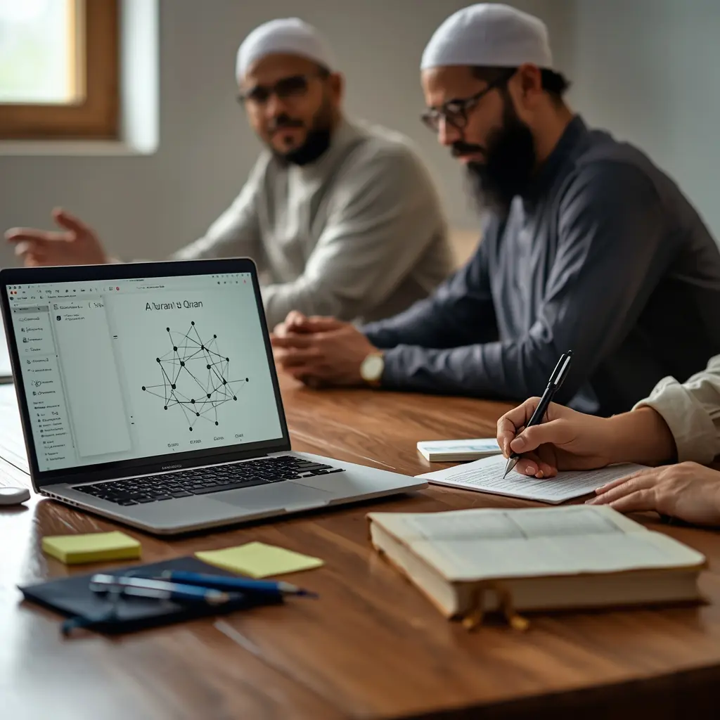 کارگاه تفسیر المیزان، تمرین شبکه‌سازی آیات، روش قرآن به قرآن ، تفسیر المیزان، تمرین تفسیر، آموزش قرآن