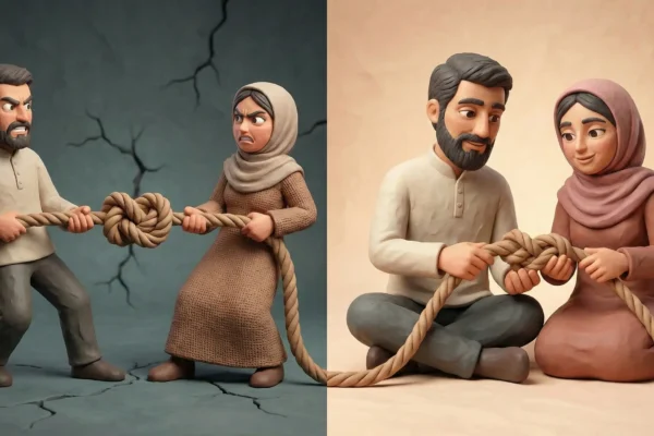 حل مشکلات زناشویی با اصل تساهل و آسان‌گیری.