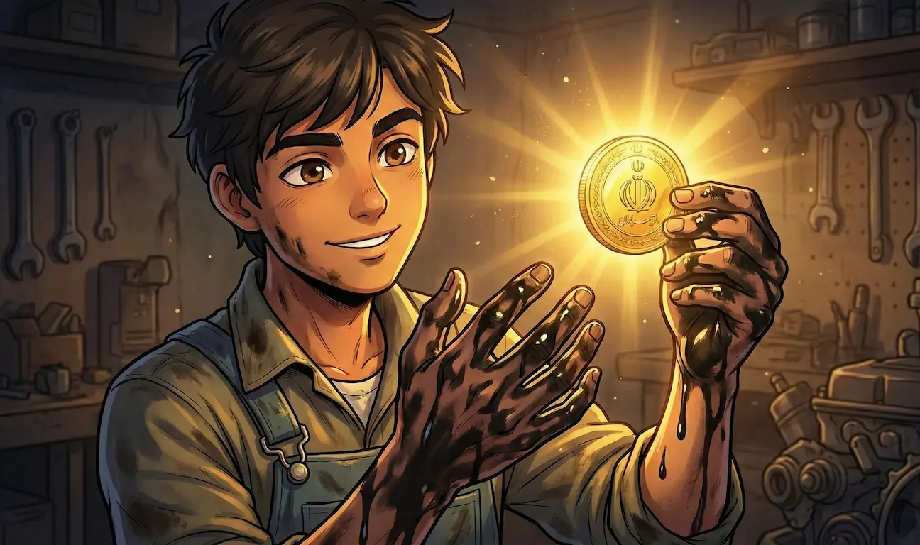 ارزش پول حلال و زحمت کشیده در ایجاد نورانیت و پاکی.