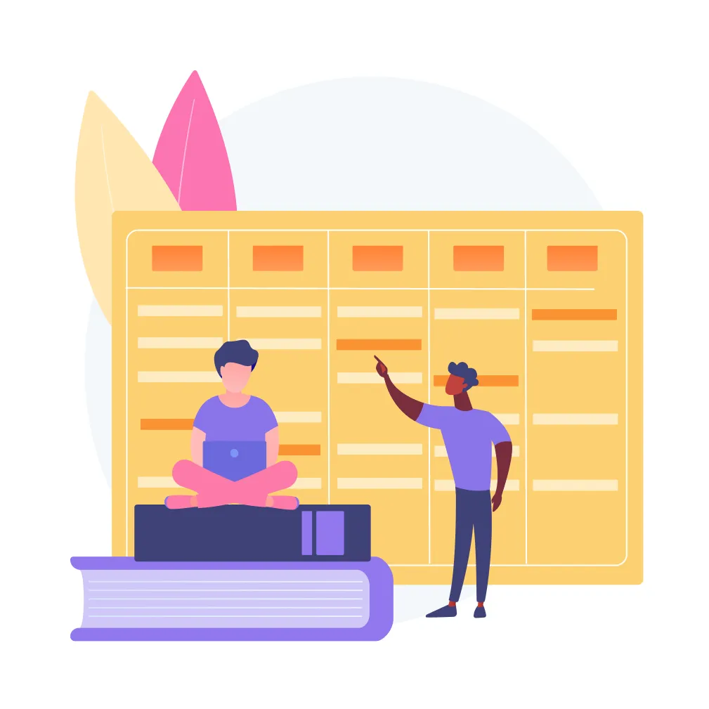 برنامه هفتگی اختصاصی